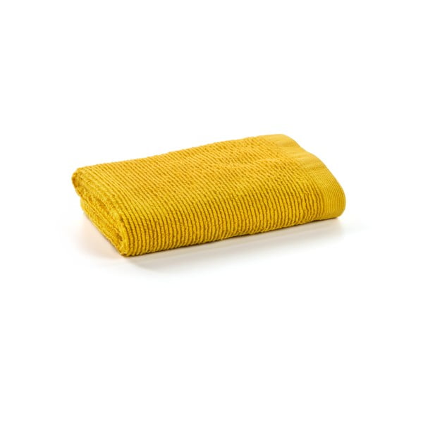 Miekki sárga pamut törölköző, 50 x 100 cm - Kave Home