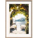 Nyomtatott keretezett kép 50x70 cm Lemon View – Styler