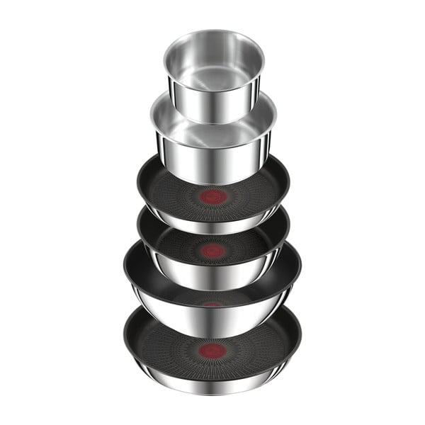 Rozsdamentes acél edény készlet 13 db-os INGENIO Preference ON L9749432 – Tefal-image-1