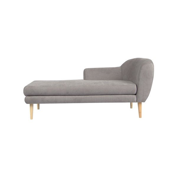 Sardaigne világosszürke fekvőfotel - Mazzini Sofas-image-1