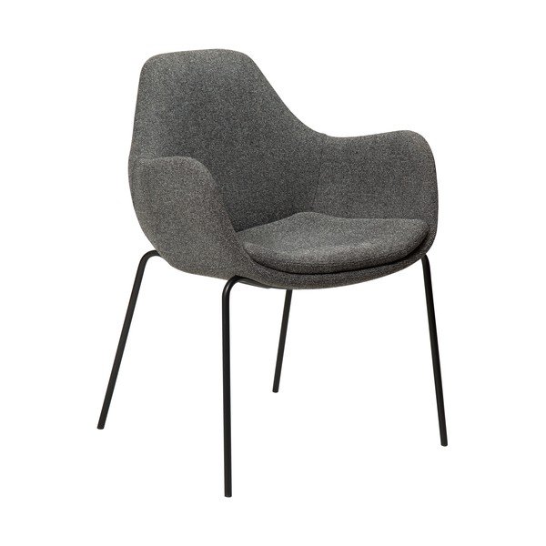 Szürke buklé fotel Zimmer – DAN-FORM Denmark