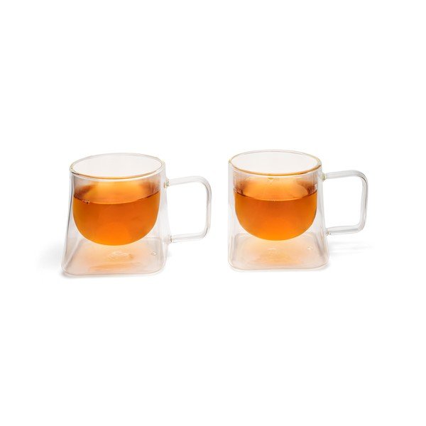 Üveg duplafalú bögre szett 2 db-os 220 ml Otto – Leopold Vienna-image-2