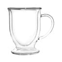 Üveg duplafalú bögre szett lattéhoz  2 db-os 250 ml Amo – Vialli Design