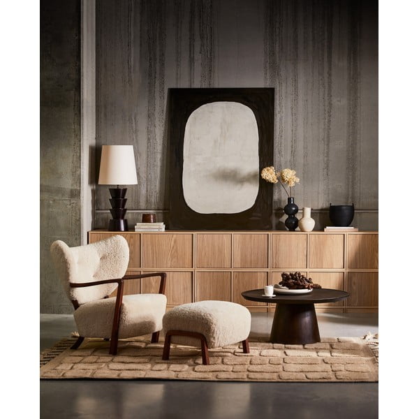 Natúr színű nappali bútor szett tölgyfa dekorral 264x88 cm Modulair – vtwonen-image-2