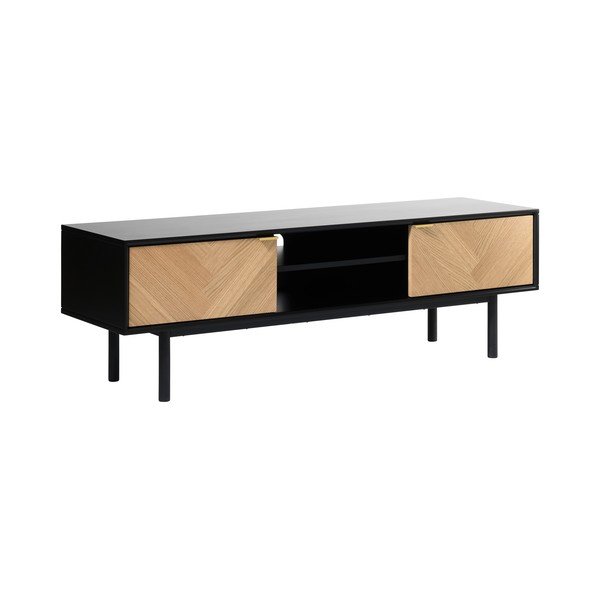 Calvi TV-állvány tölgyfa dekorral - Unique Furniture-image-3