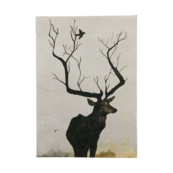 Oh Deer szarvas mintás plakát, 47 x 32 cm - BePureHome