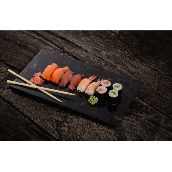 Black Crystal fekete tálca gránitból, 20 x 35 cm - RGE-image-4