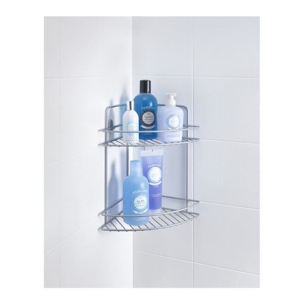 Refl kétszintes fürdőszobai falipolc - Metaltex-image-1