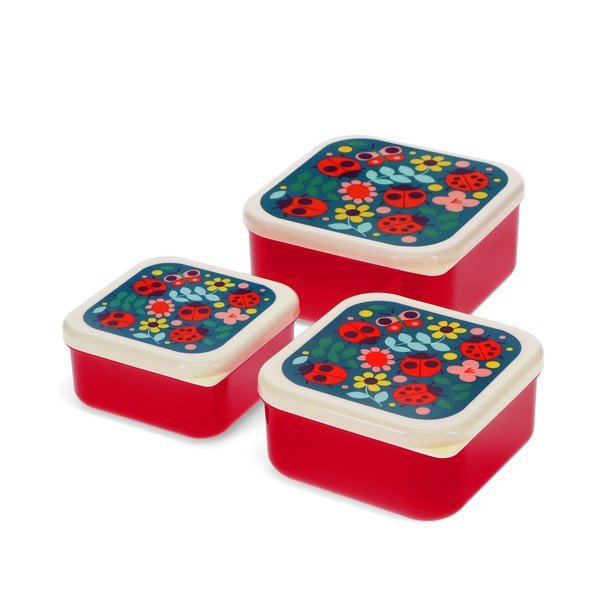 Gyerek uzsonnás doboz szett 3 db-os Ladybird – Rex London-image-2