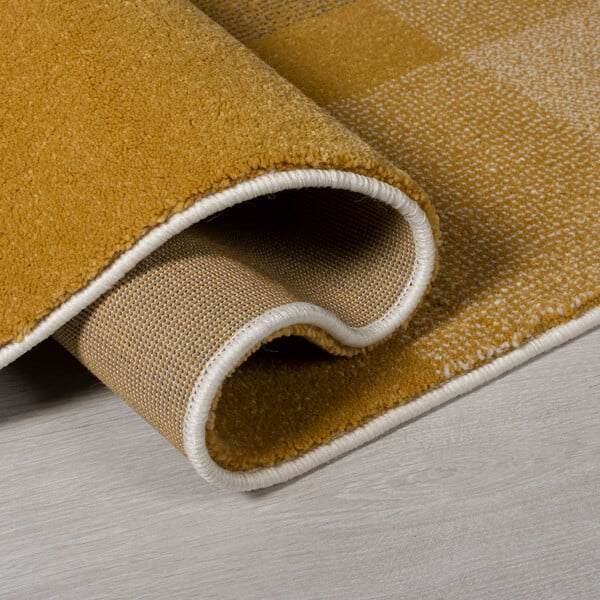 Plaza szürke-sárga szőnyeg, 120 x 170 cm - Flair Rugs-image-2