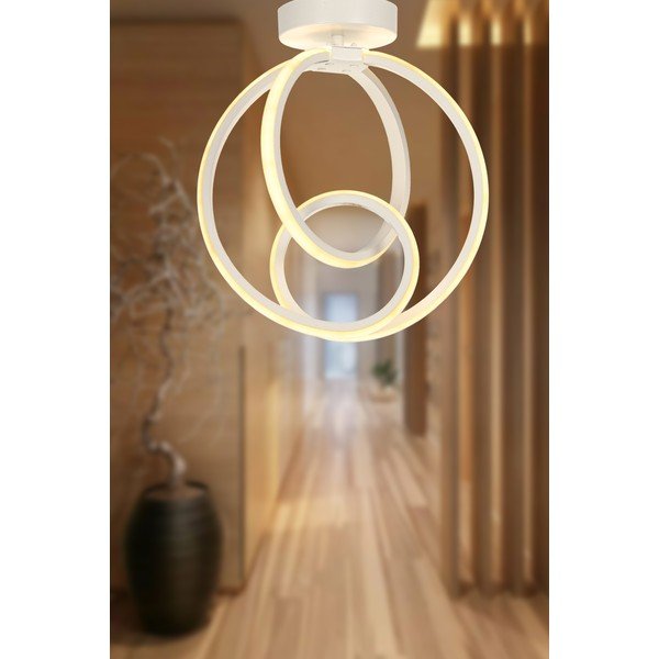 Fehér fém LED mennyezeti lámpa Neo – Squid Lighting-image-1