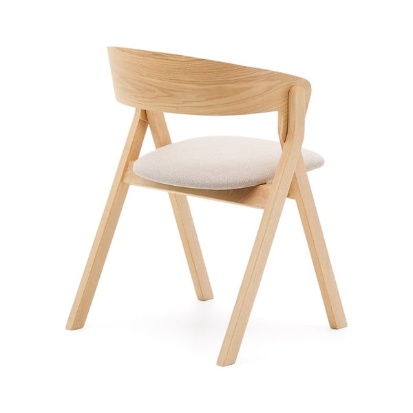 Natúr színű étkezőszék Godia – Kave Home-image-4