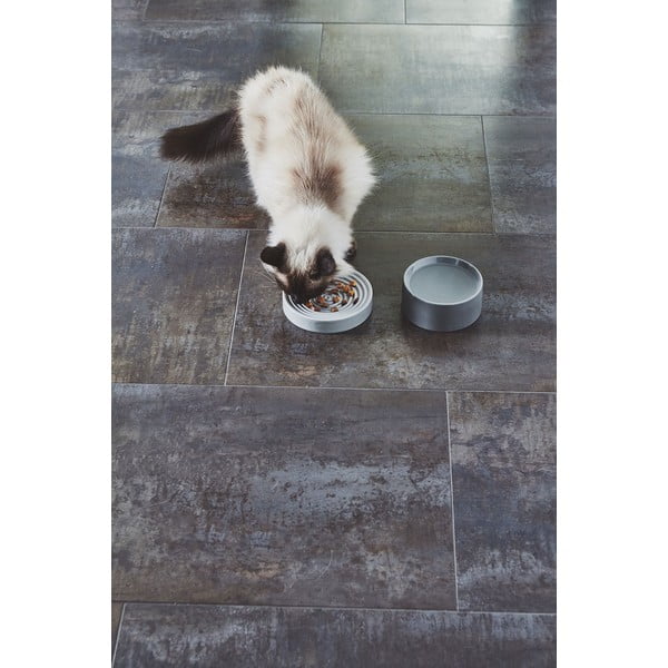 Porcelán tálka macskáknak ø 14 cm Fresco Concrete S – MiaCara-image-4