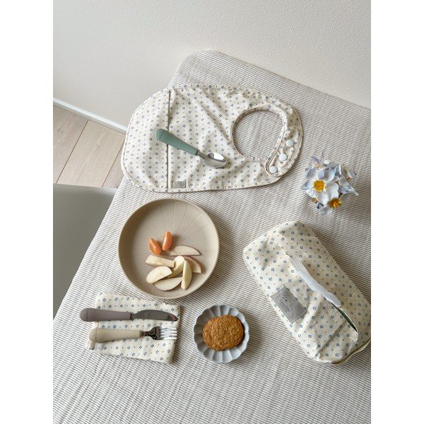 Barna-bézs szilikon gyerek evőeszköz szett 3 db-os Olive Mix – Cam Cam Copenhagen-image-3