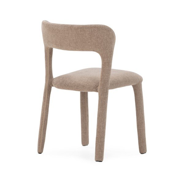 Világosszürke kárpitozott étkezőfotel Lilia – MOME-image-3