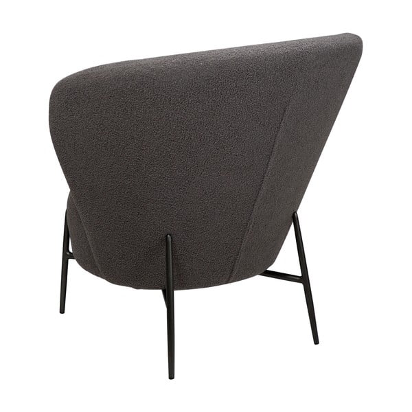 Szürke buklé fotel Orbit – DAN-FORM Denmark-image-1