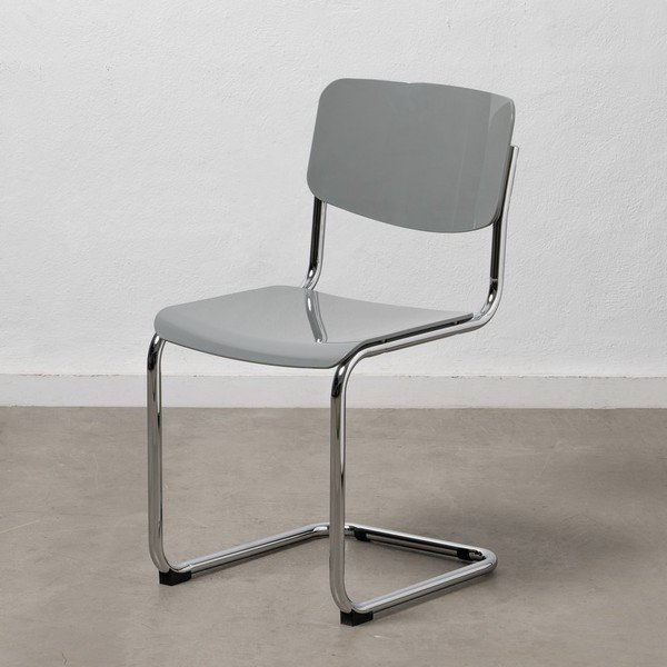 Szürke étkezőszék szett 4 db-os Chrome – Ixia-image-2