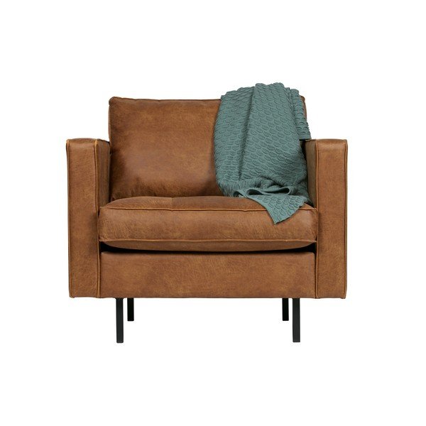 Rodeo konyakbarna műbőr fotel - BePureHome-image-2