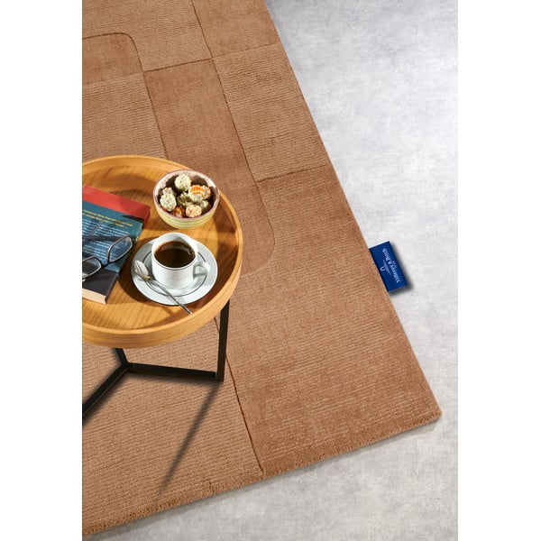 Barna kézi szövésű gyapjú szőnyeg 120x170 cm Charlotte – Villeroy&Boch-image-2