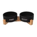 Kerámia tálka szett álvánnyal kutyáknak ø 13 cm Dog Fantasy – Plaček Pet Products