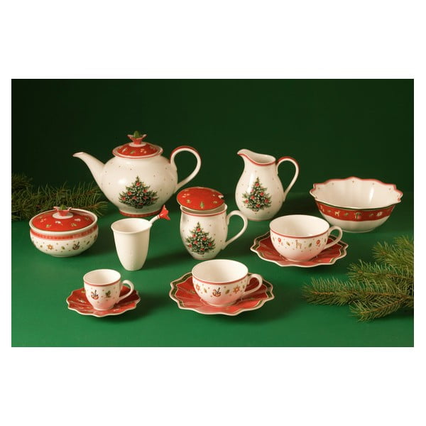 Fehér porcelán bögre karácsonyi motívummal - Villeroy & Boch-image-2