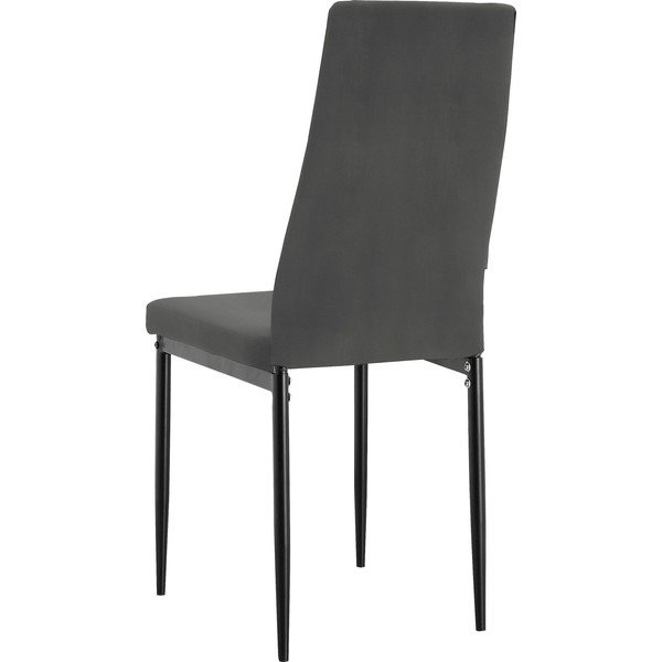 Fekete bőrutánzat étkezőszék Kelly – Støraa-image-3