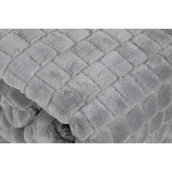 Szürke ágytakaró franciaágyra 200x220 cm Melinda - Mijolnir-image-2