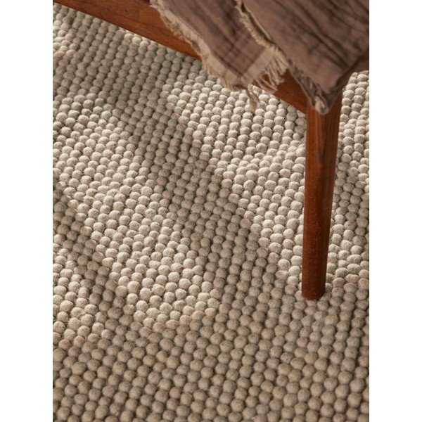 Natúr színű kézi szövésű gyapjú szőnyeg 120x170 cm Richmond Diana – Ted Baker-image-3