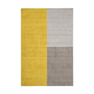 Blox sárga-szürke szőnyeg, 120 x 170 cm - Asiatic Carpets