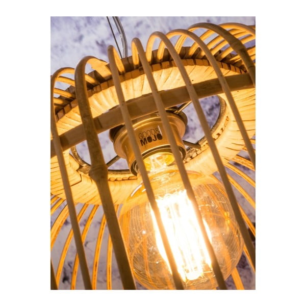 Borneo függőlámpa bambuszból - Good&Mojo-image-3