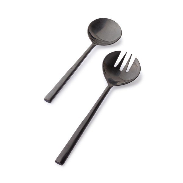 Rozsdamentes acél salátaszedő 2 db-os Hestia – Bizzotto-image-1