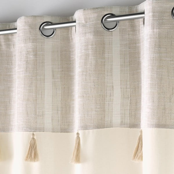 Natúr színű függöny 140x240 cm Island – douceur d'intérieur-image-2