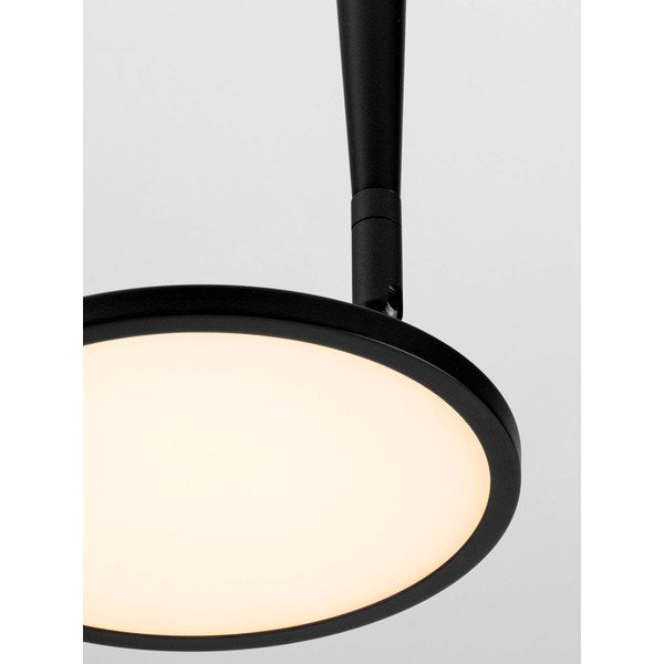 Matt fekete alumínium LED mennyezeti lámpa hajlítható szerkezettel Ekei – Nova Luce-image-3
