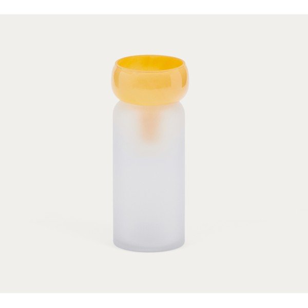 Sárga üveg váza (magasság 30,5 cm) Kelse – Kave Home-image-4