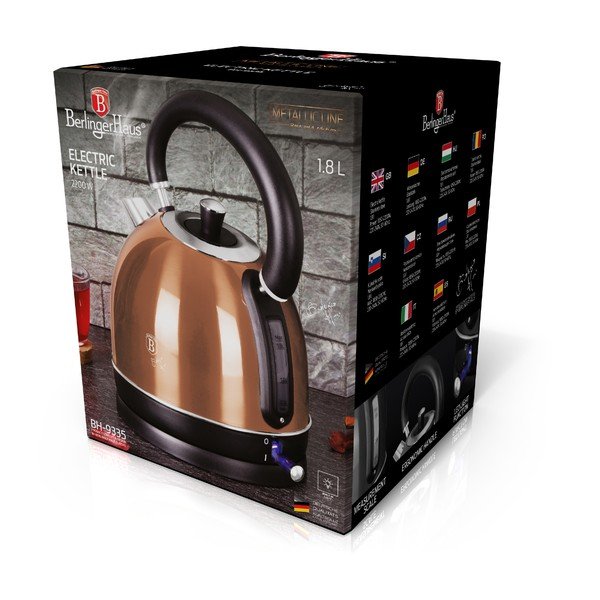 Vízforraló 1,8 l Rosegold Metallic Line - BerlingerHaus-image-2