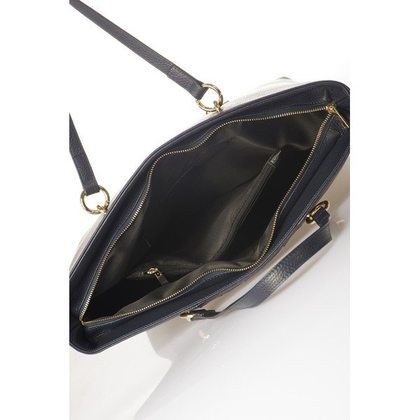 Elisa kék bőrtáska - Federica Bassi-image-3