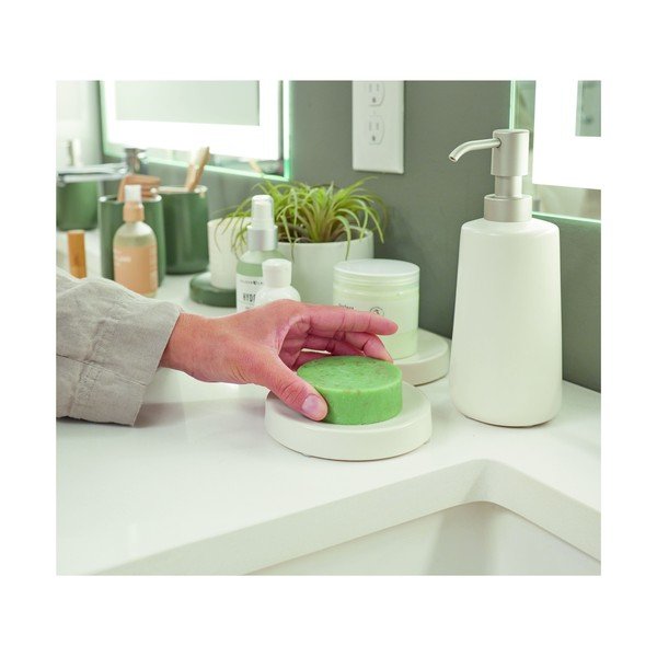 Eco Vanity fehér kerámia szappantartó - iDesign-image-4