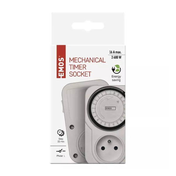 Mechanikus időkapcsoló konnektor - EMOS-image-4