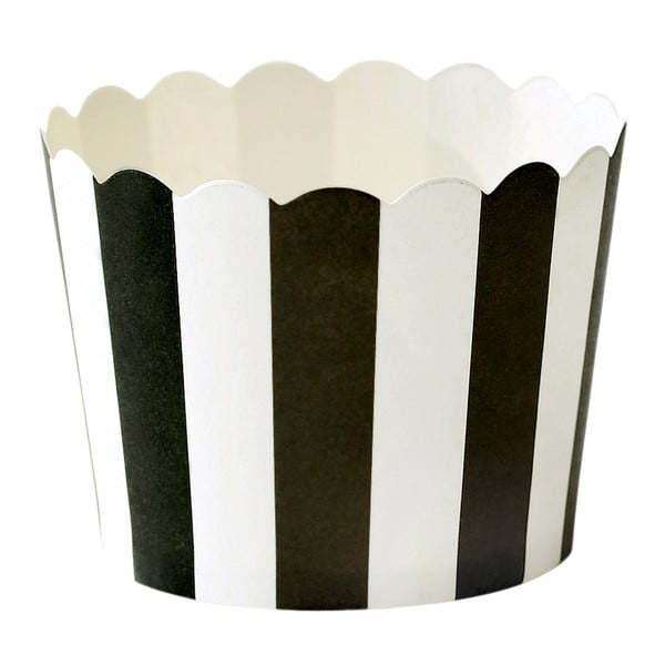 Stripe 24 db-os papír sütőforma szett - Miss Étoile