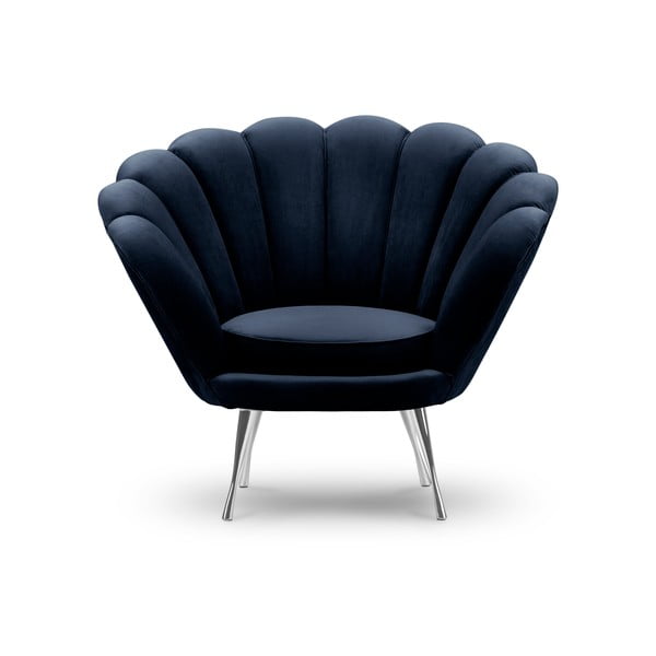 Varenne sötétkék bársony fotel - Interieurs 86-image-3