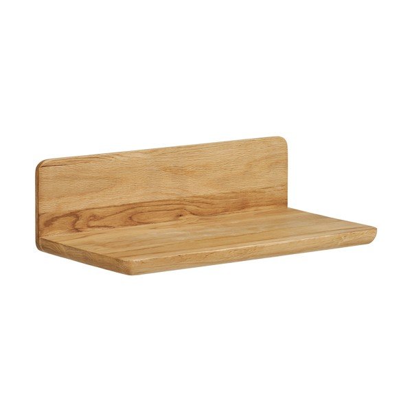 Világos natúr színű tölgyfa fali polc 40 cm Salina – House Nordic