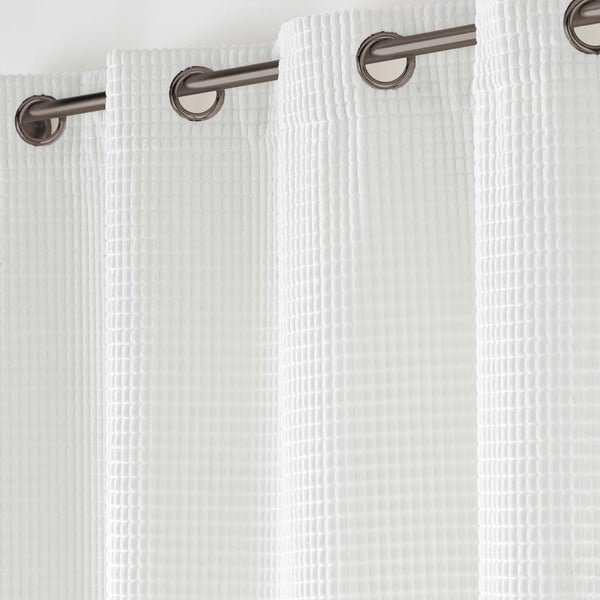 Fehér bársony függöny 140x260 cm Swing – douceur d'intérieur-image-2