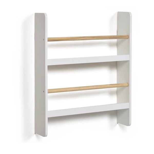 Fehér többszintes gyerek polc 50 cm Gopi – Kave Home