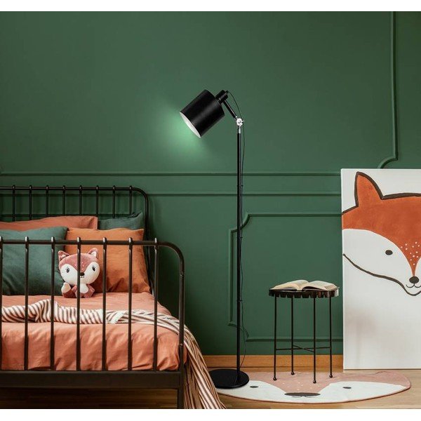 Fekete állólámpa (magasság 166 cm) Zana – Candellux Lighting-image-1