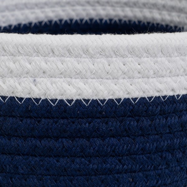 Textil tárolókosár szett 3 db-os ø 26x11 cm – Casa Selección-image-3