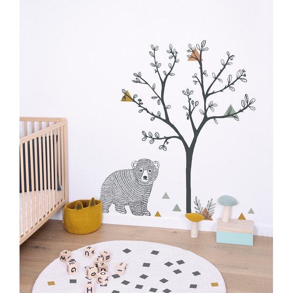 Gyerek matrica 47x40 cm Bear – Lilipinso-image-1