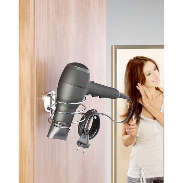 Turbo-Loc fúrásmentes hajszárító tartó, 40 kg-ig - Wenko-image-3