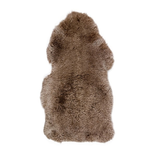 Taupe rövid szálas birkabőr, 100 x 60 cm - Arctic Fur