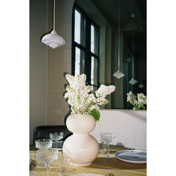 Bézs kerámia váza (magasság 36 cm) Tuga – noo.ma-image-3