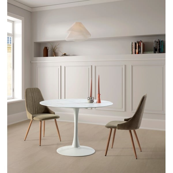 Kerek étkezőasztal ø 110 cm Ada – Marckeric-image-1